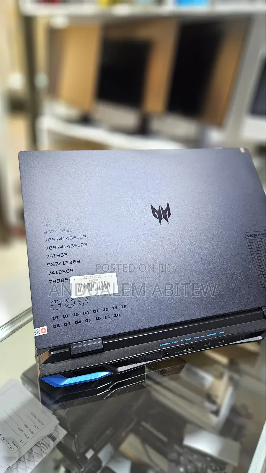 New Laptop Acer Predator Helios 300 16GB Intel Core I9 SSD 1T
