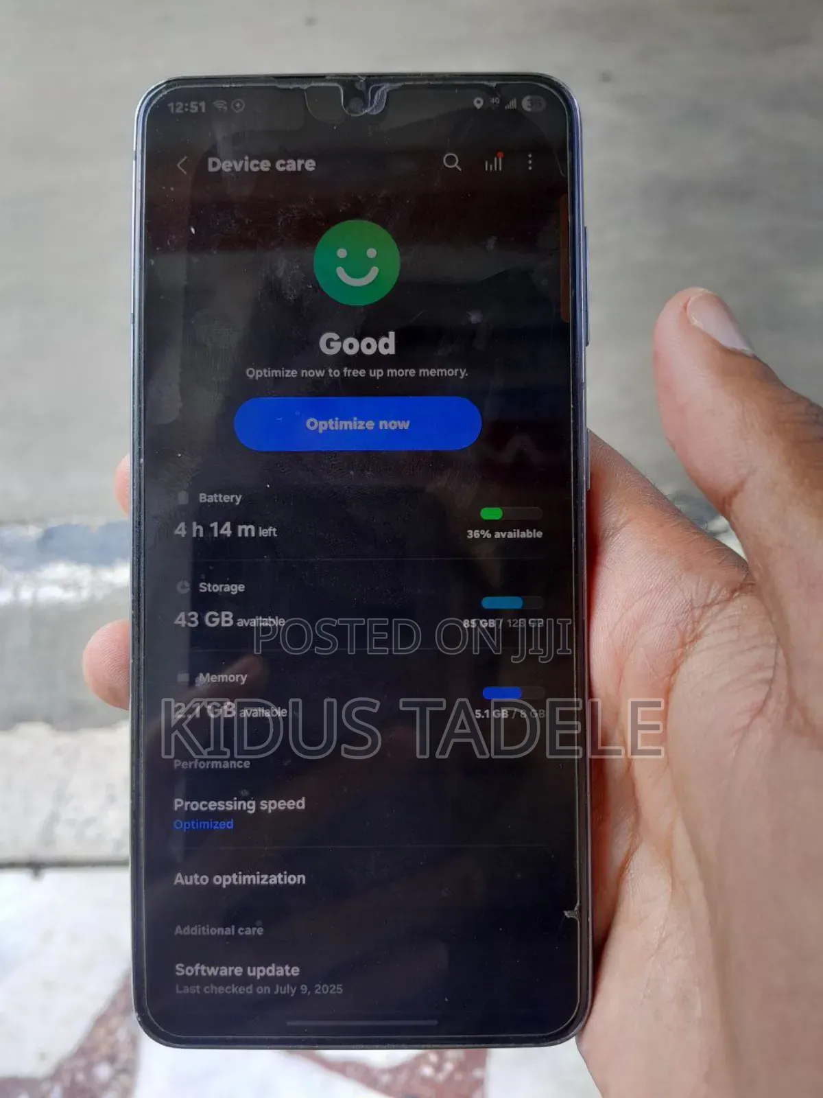 Samsung Galaxy S21 5G 128 GB Gray