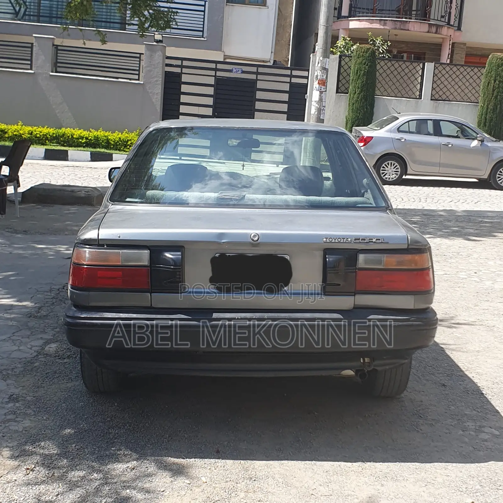 Toyota Corolla Sedan 1989 Gray