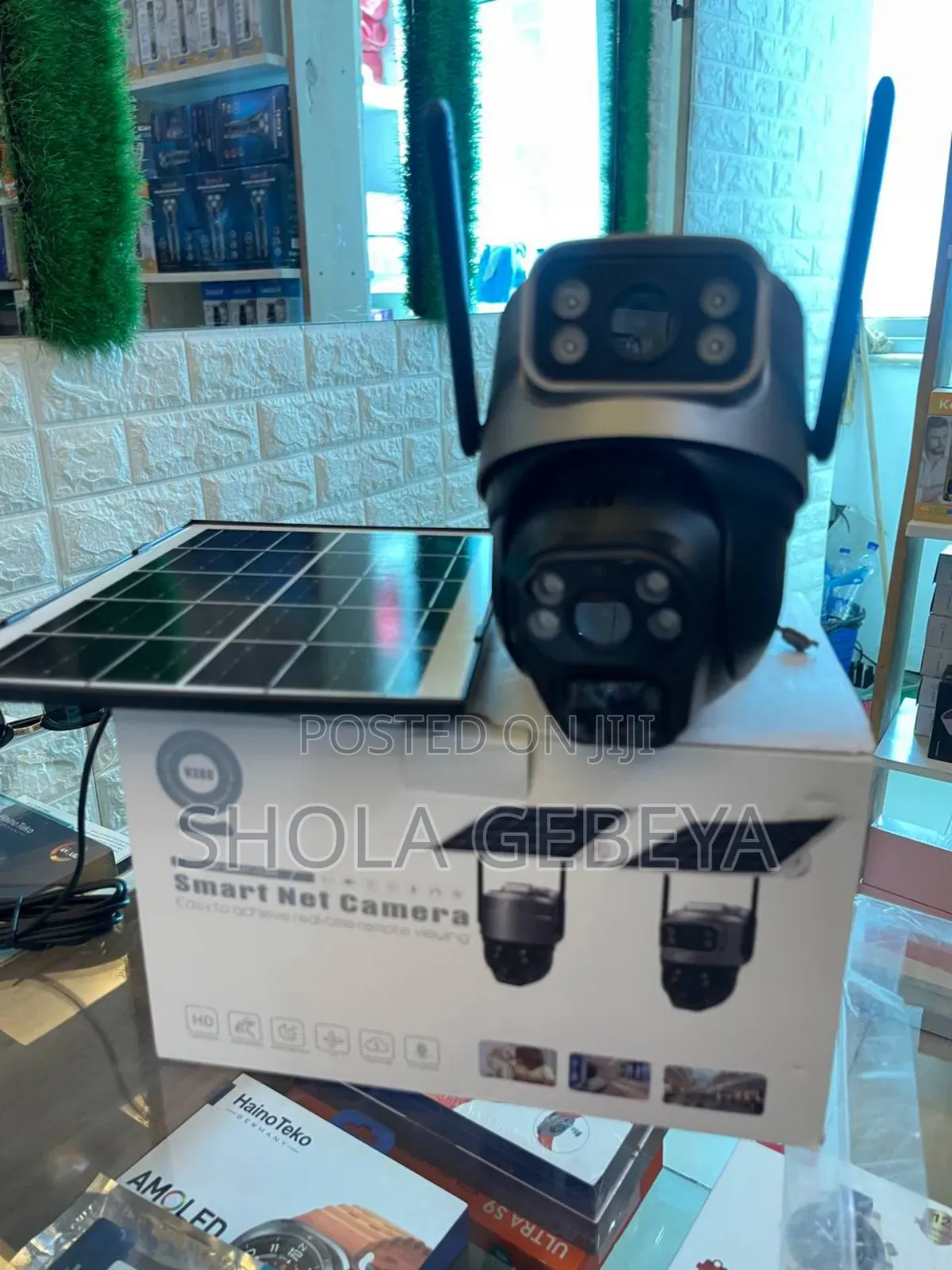 Rechargeable Sim Support Camera