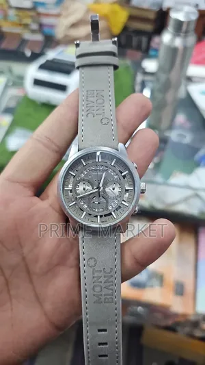 Photo - Montblanc Grey Chronograph Orginal Men's Watch