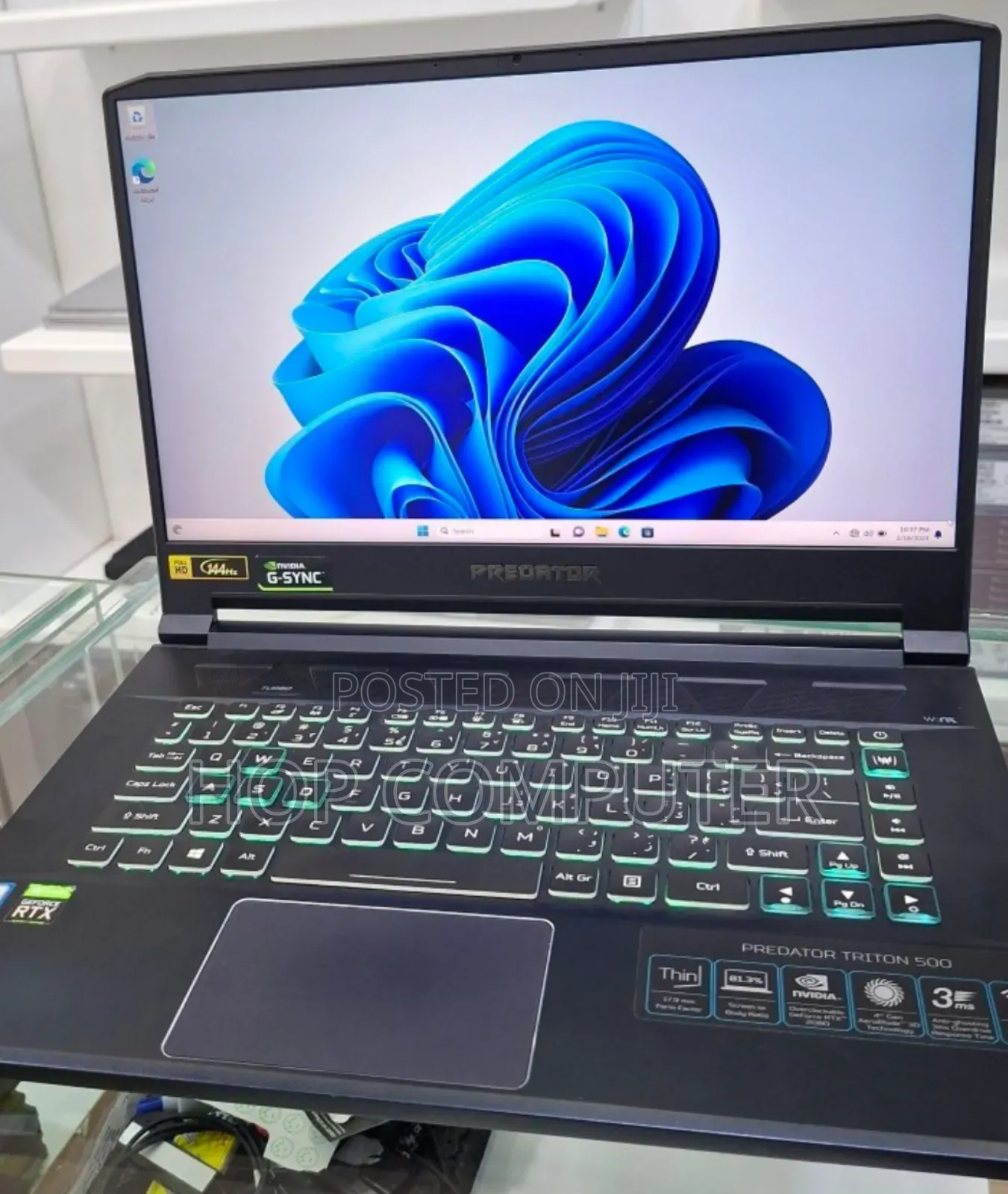 New Laptop Acer Predator Helios 300 16GB Intel Core I7 SSD 1T