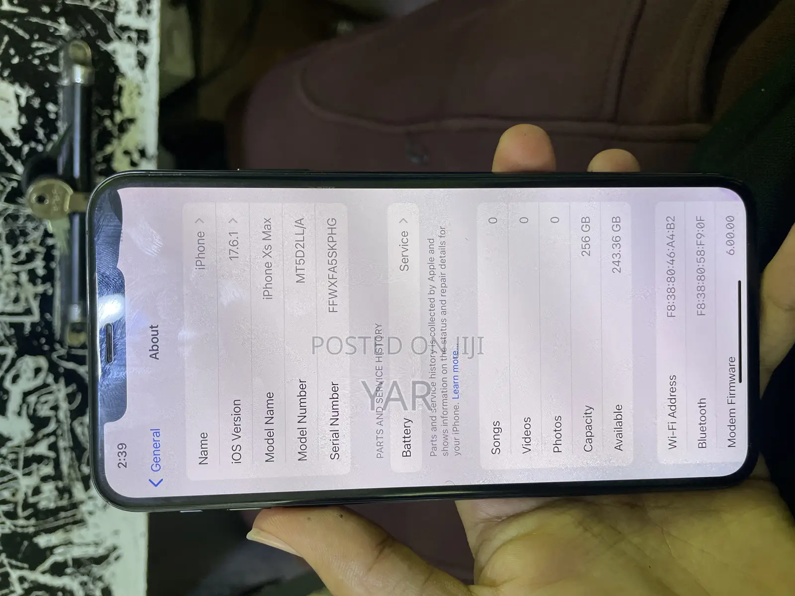 Apple iPhone XS Max 256 GB Black