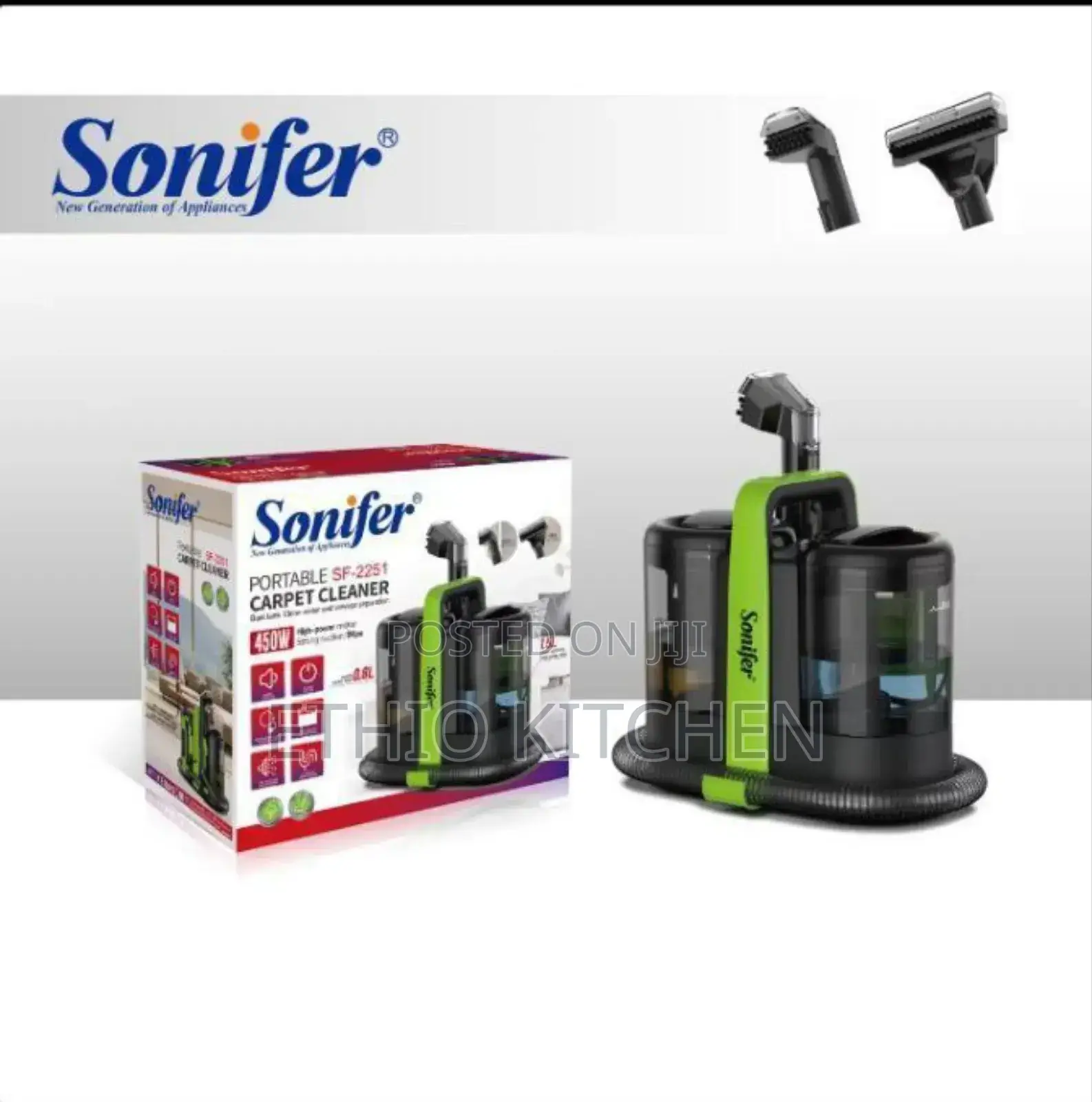 Sonifer Sf-2251 Portable Carpet Cleaner