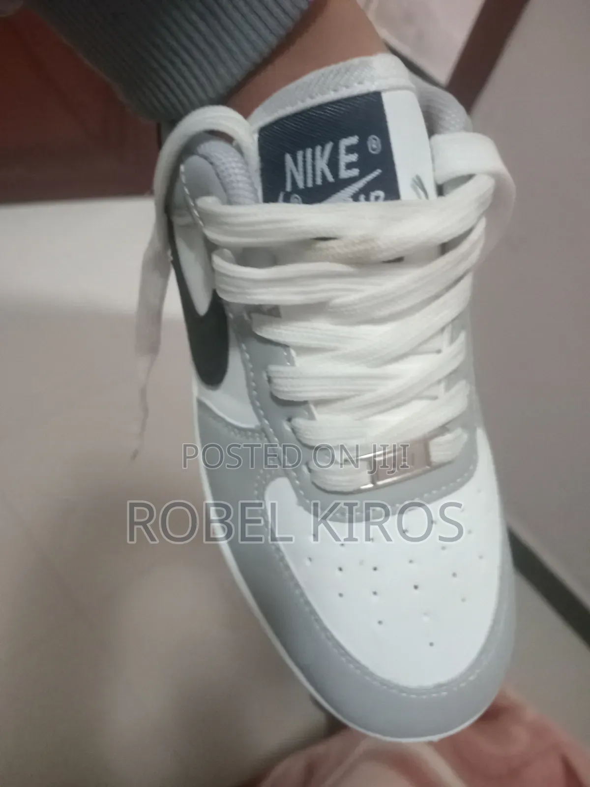 White and Black Air Force 1s