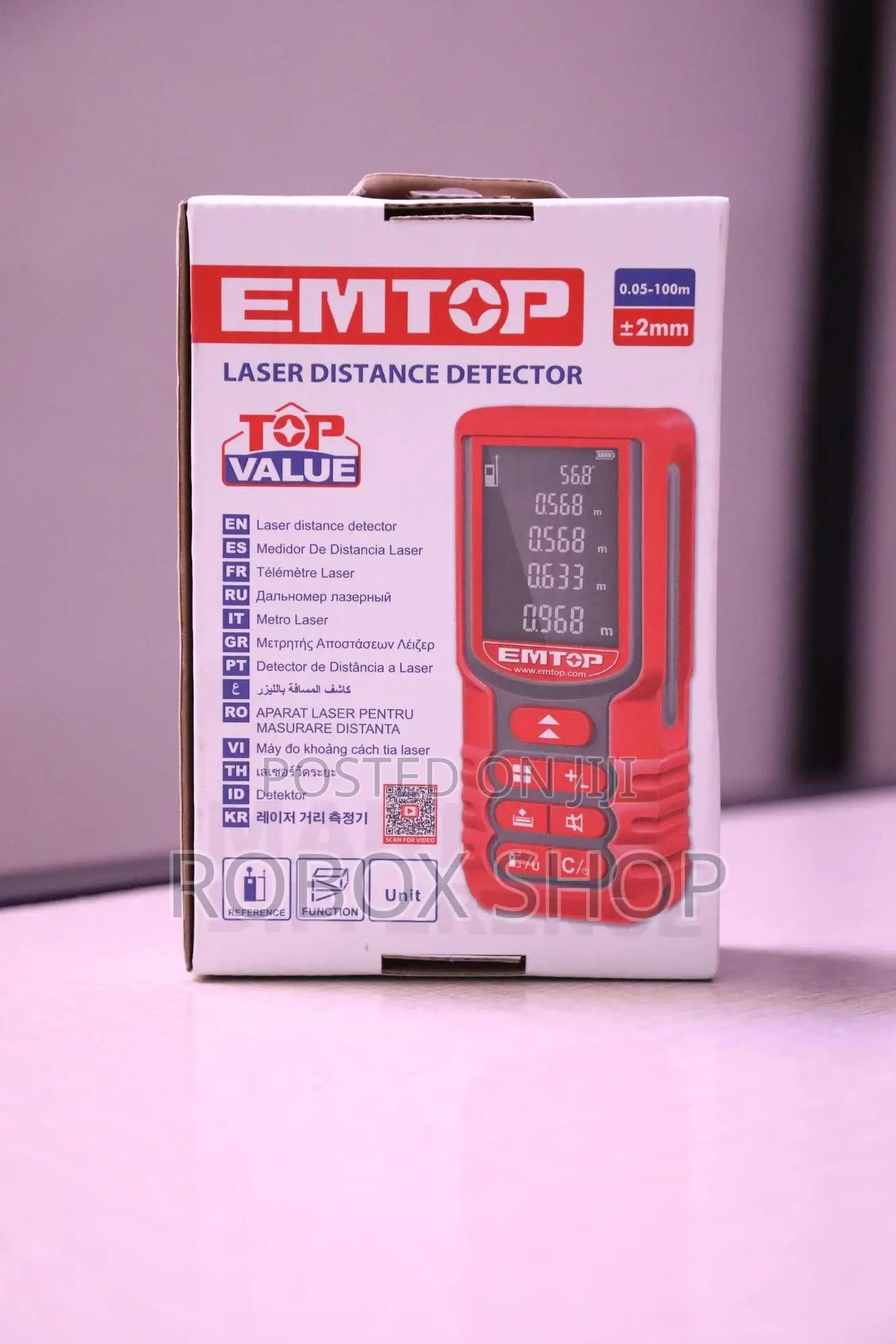 Emtop Laser Distance Detector