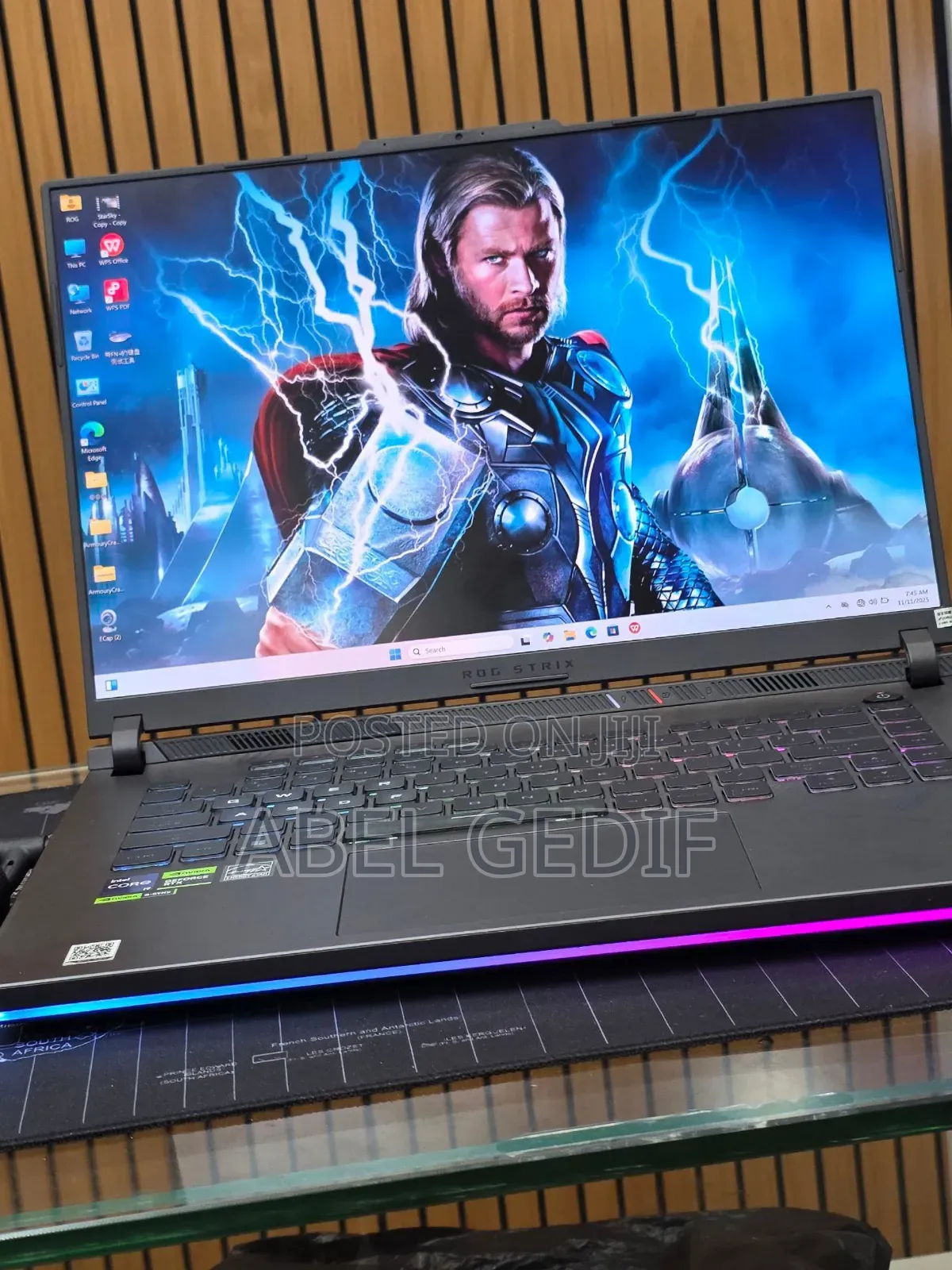 New Laptop Asus ROG Strix G16 G614 16GB Intel Core I9 SSD 1T