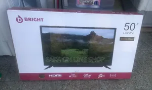 Bright 50" Led Tv Double Screen Free Delivery 10year Warranty