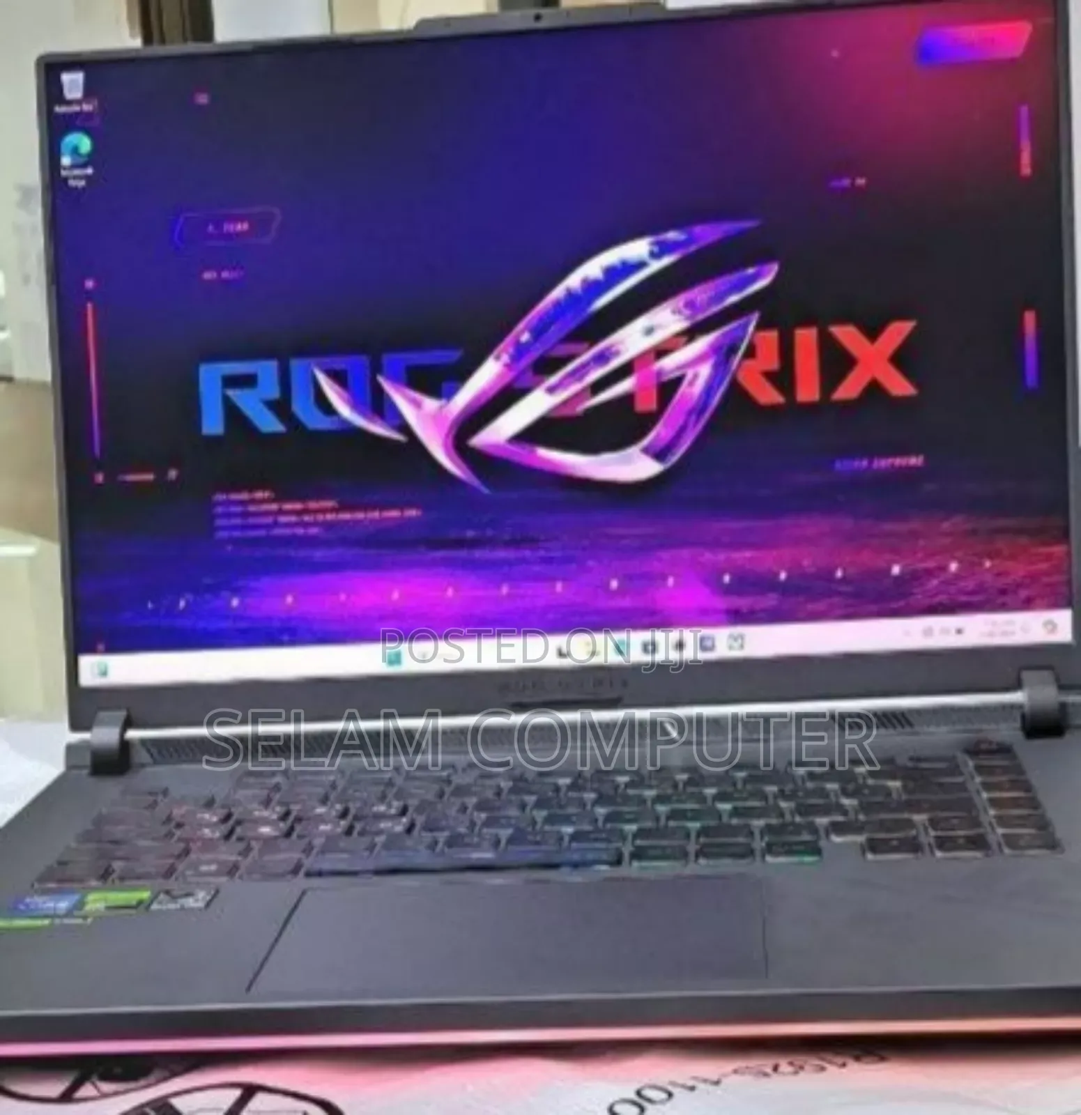 New Laptop Asus ROG Strix G16 G614 16GB Intel Core I7 SSD 1T