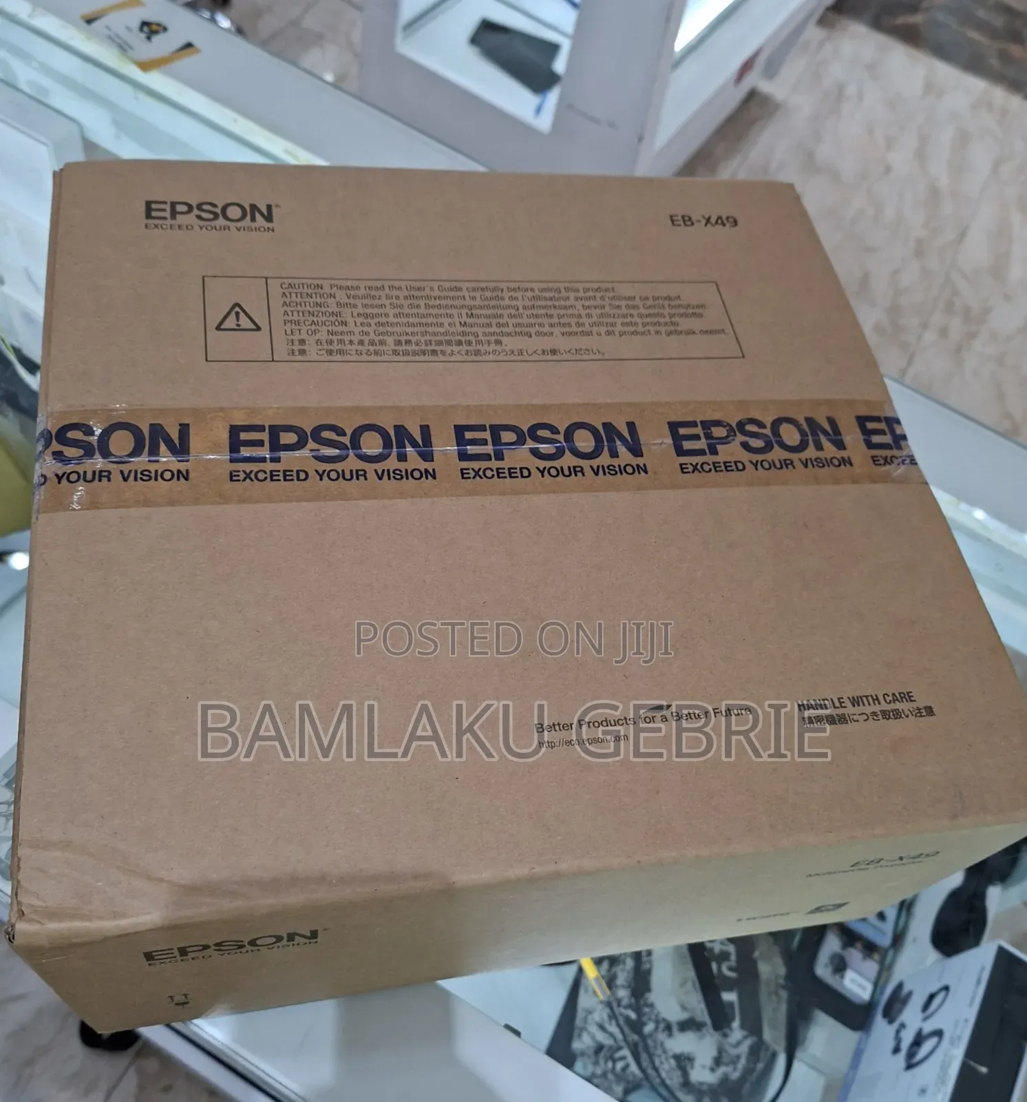 Brand New Epson Eb-X49 Projector Technology: 3lcd