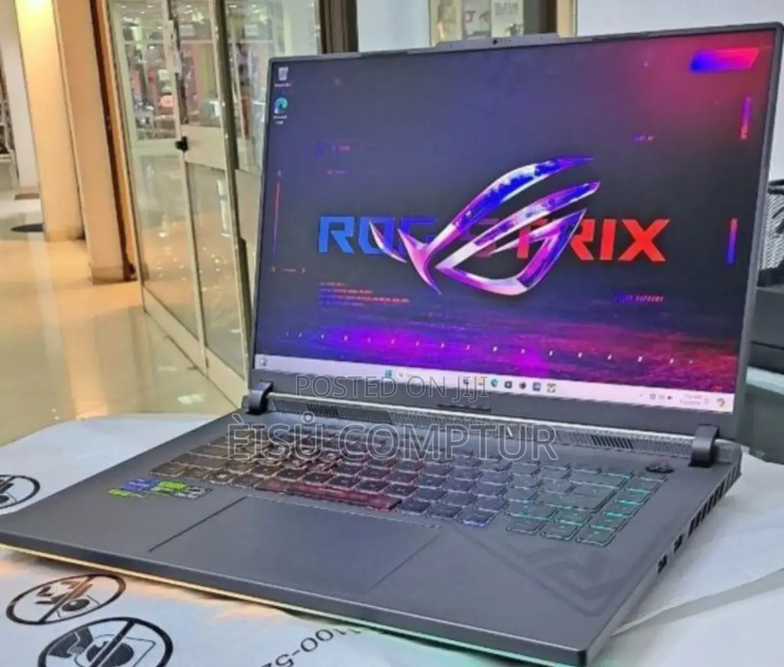 New Laptop Asus ROG Strix G16 G614 16GB Intel Core I7 SSD 1T