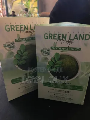 Green Land Moringa Powderበ