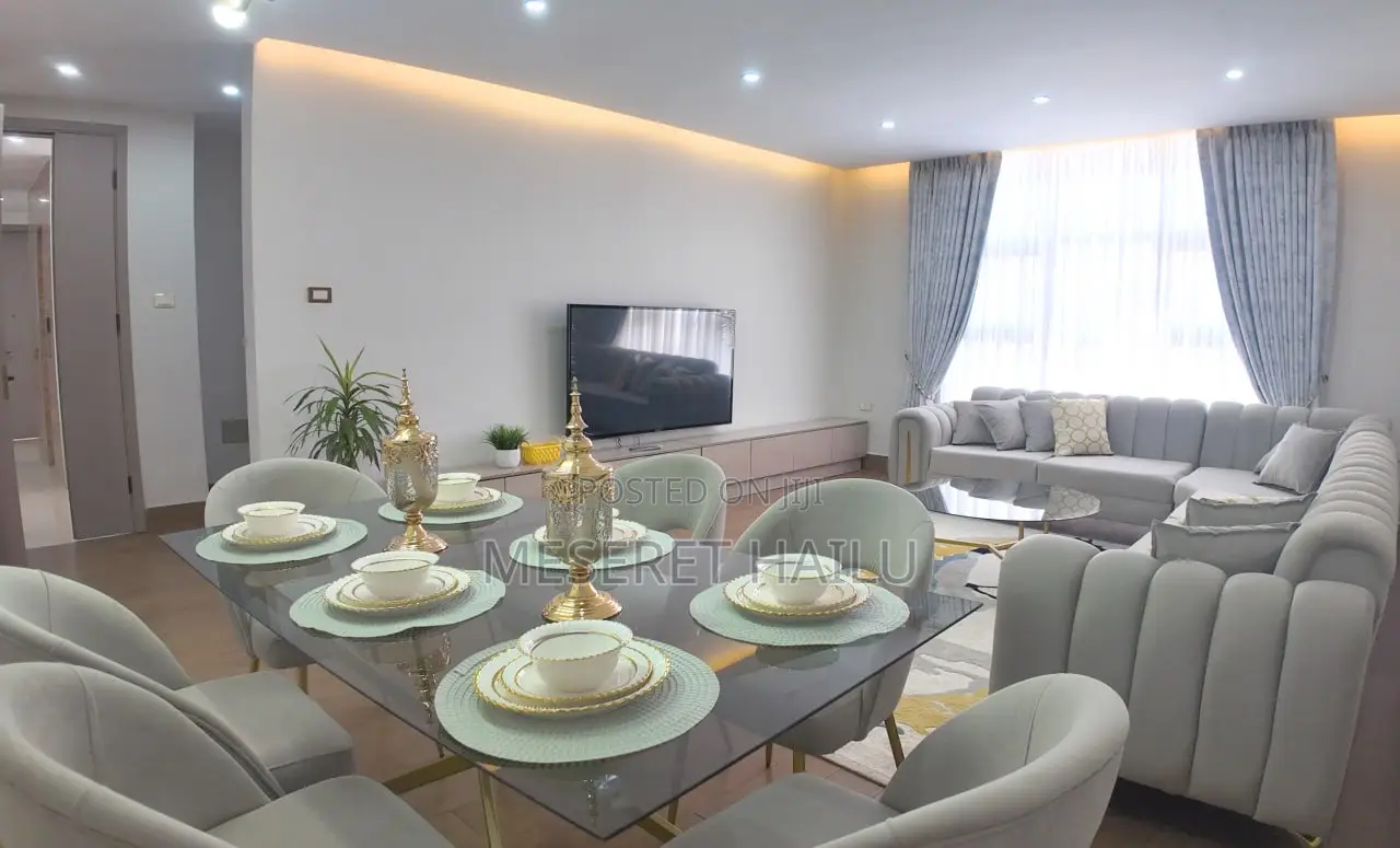 Furnished 3bdrm Apartment in Besrate Geberale, Nifas Silk-Lafto