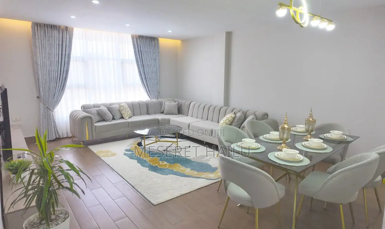 Furnished 3bdrm Apartment in Besrate Geberale, Nifas Silk-Lafto