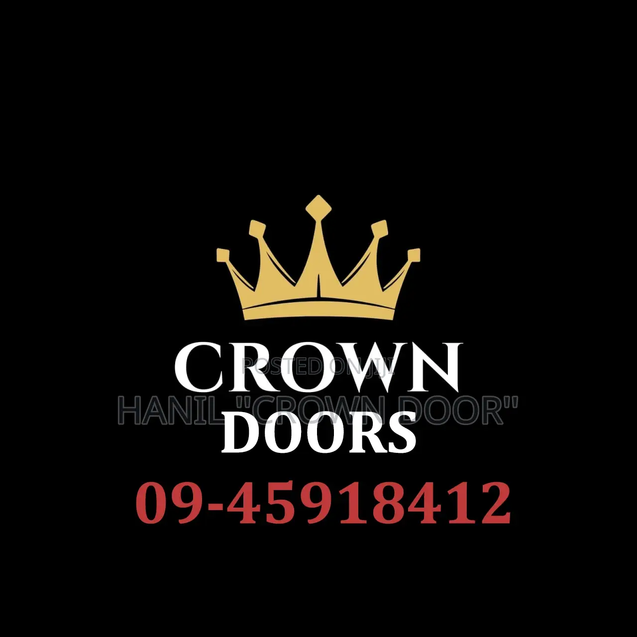 Crown Engineered Wooden Door