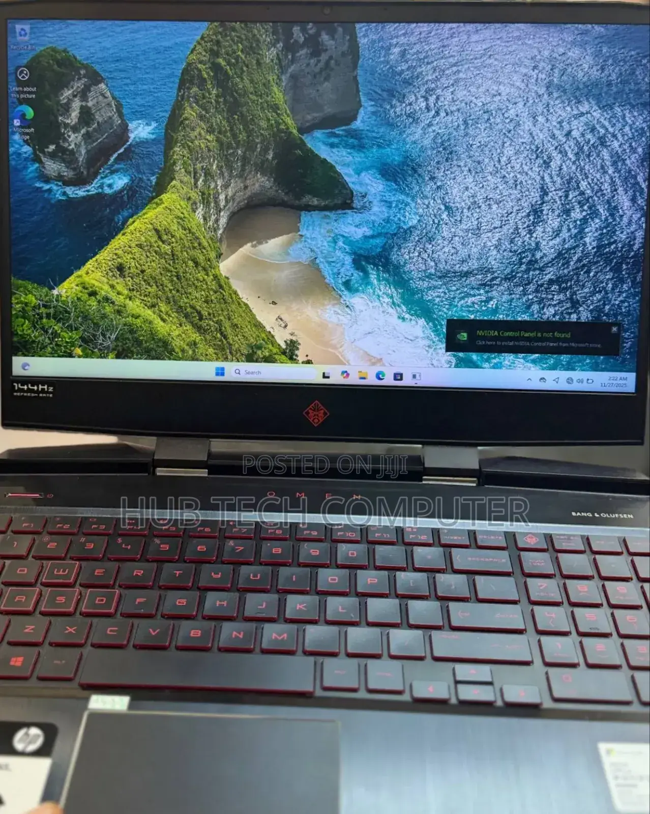 New Laptop HP Omen X 16GB Intel Core I7 SSD 512GB