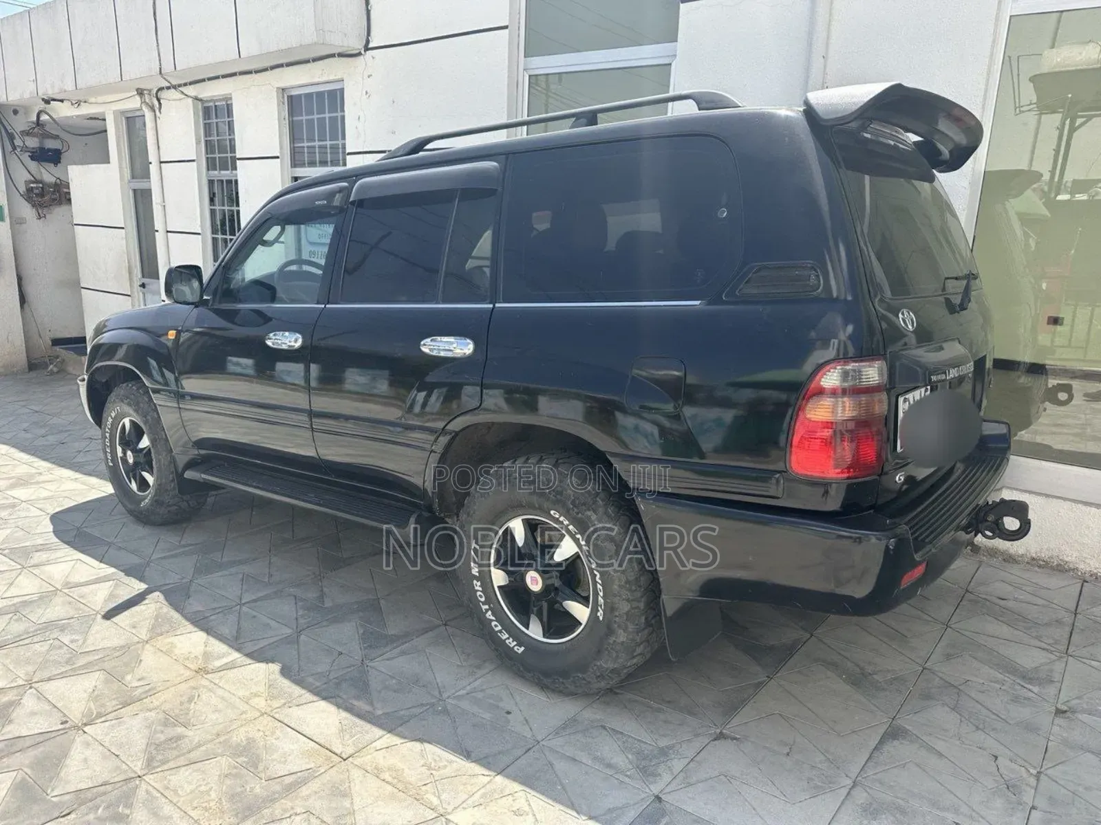 Toyota Land Cruiser 2003 Matt Black