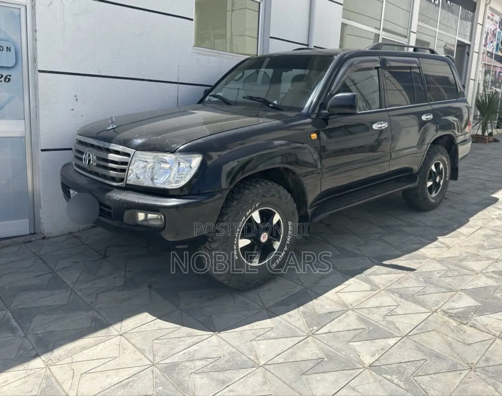 Toyota Land Cruiser 2003 Matt Black
