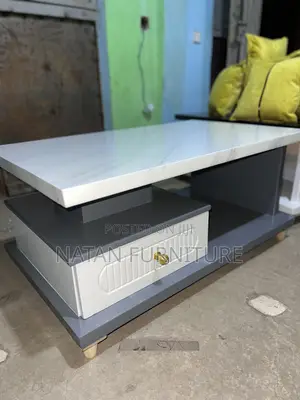 ቅልብጭ ያለች የሶፋ ጠረቤዛ ለ L-Shape ሶፋ ለጠባብ ቤት የሚሆን በፈለጉት የዲዛይን እና የከለር አማራጭ