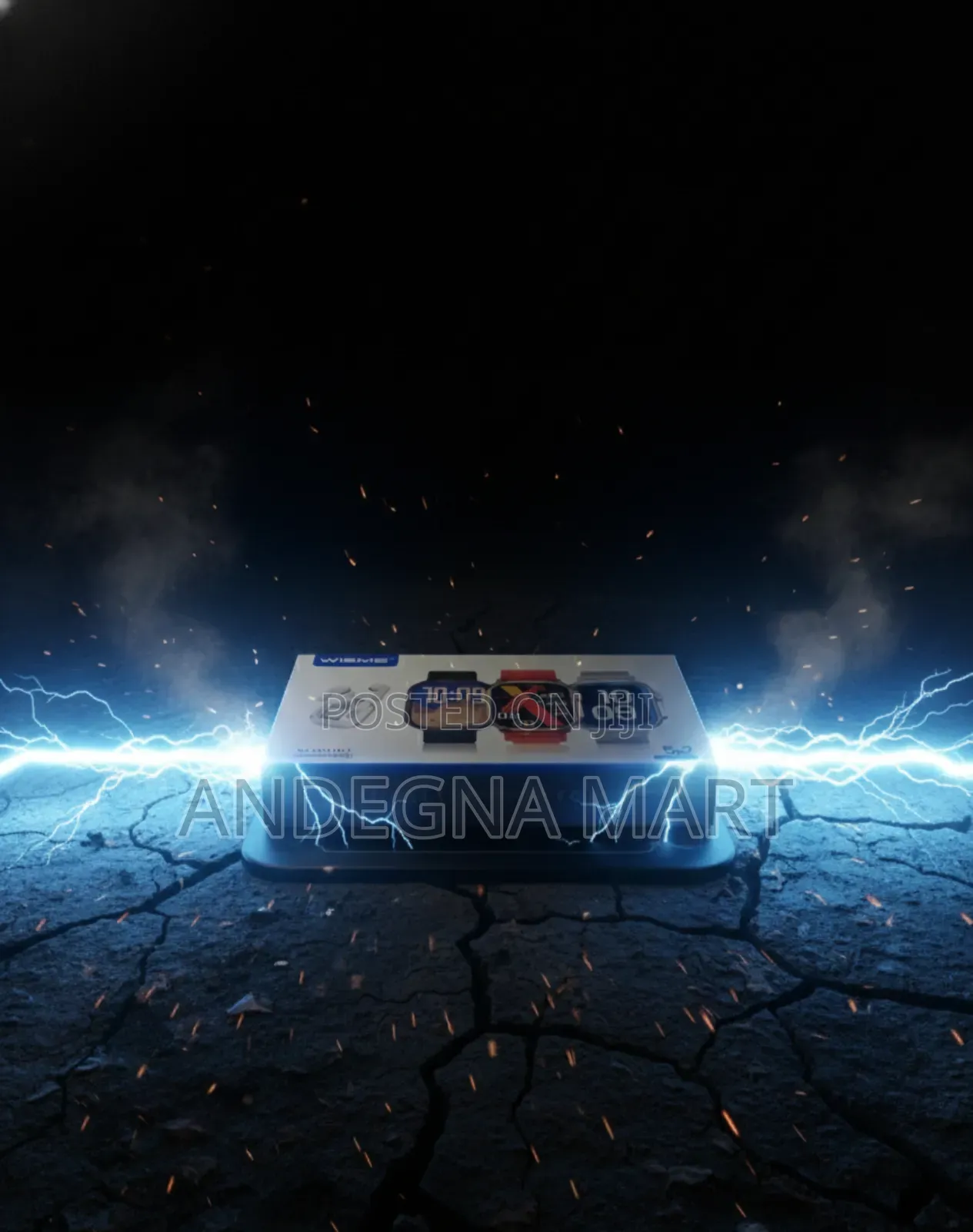 Wisme Full Set Smartwatch 5 Belts Pack