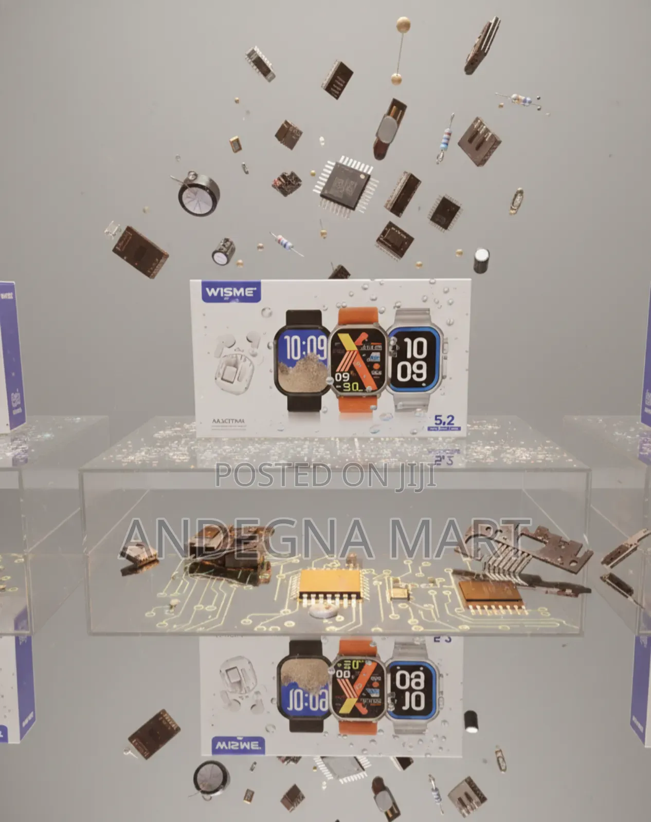 Wisme Full Set Smartwatch for Men Women