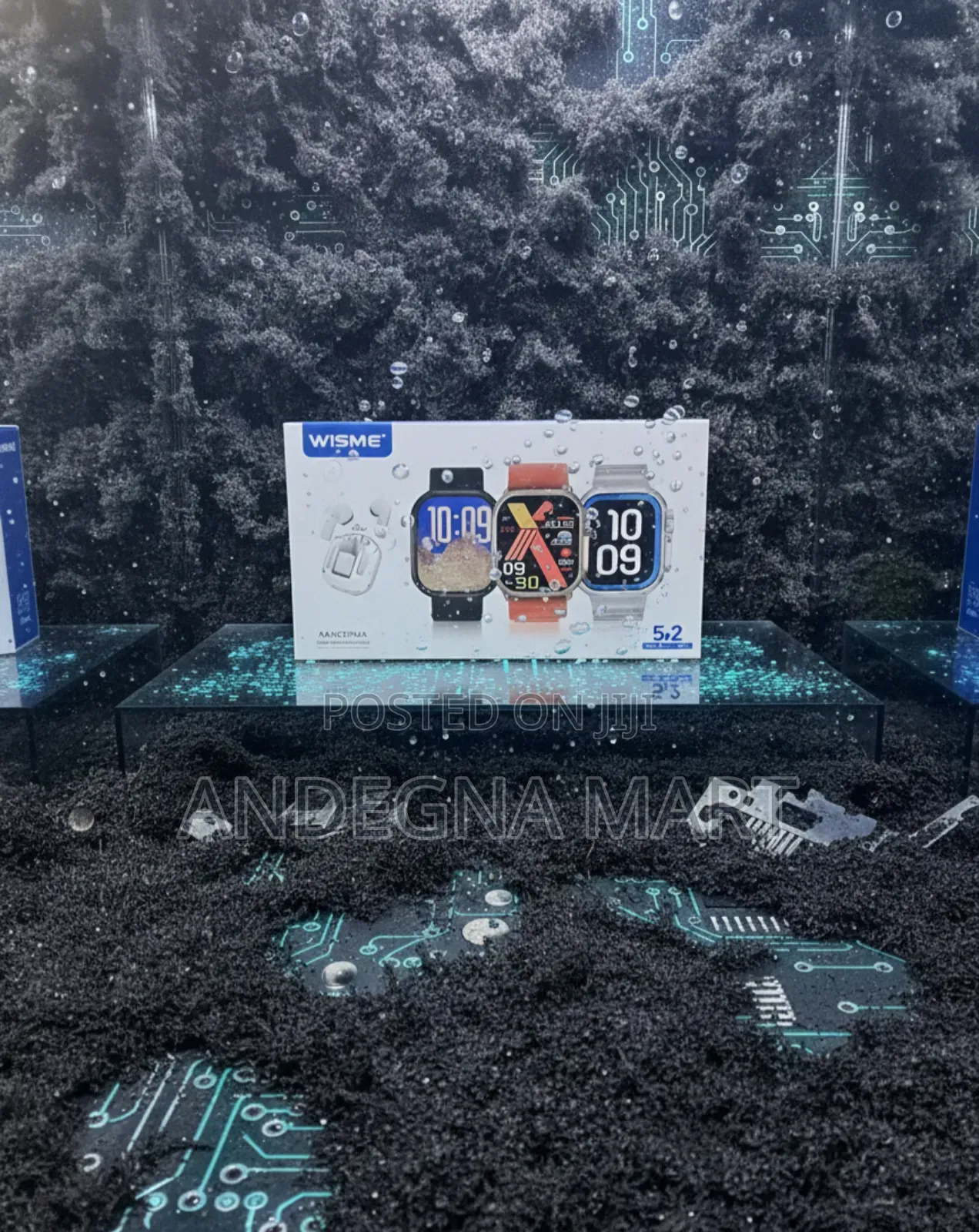 Wisme Full Set Smartwatch Unisex Style