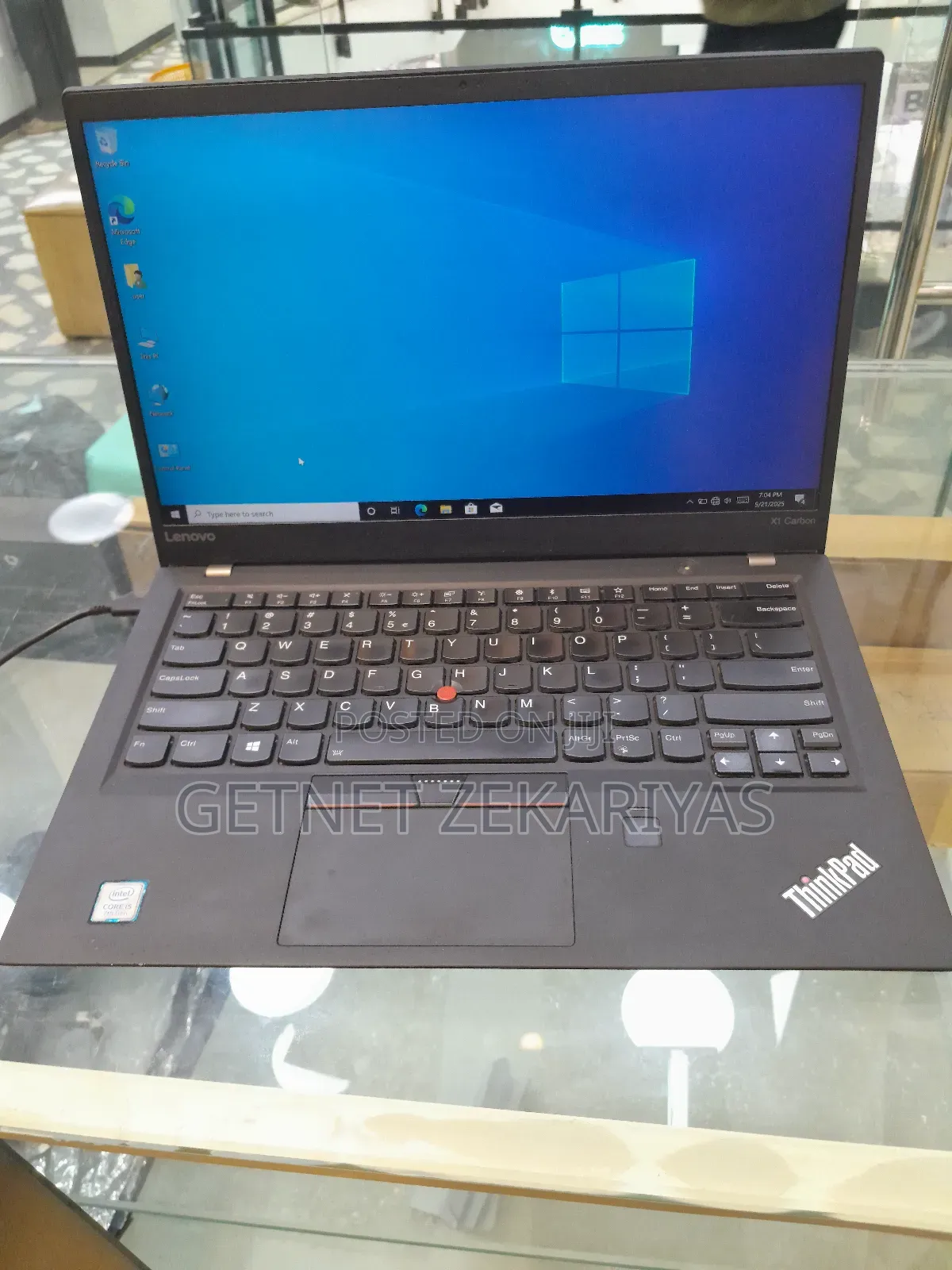 New Laptop Lenovo ThinkPad X1 Carbon 8GB Intel Core I5 SSD 512GB