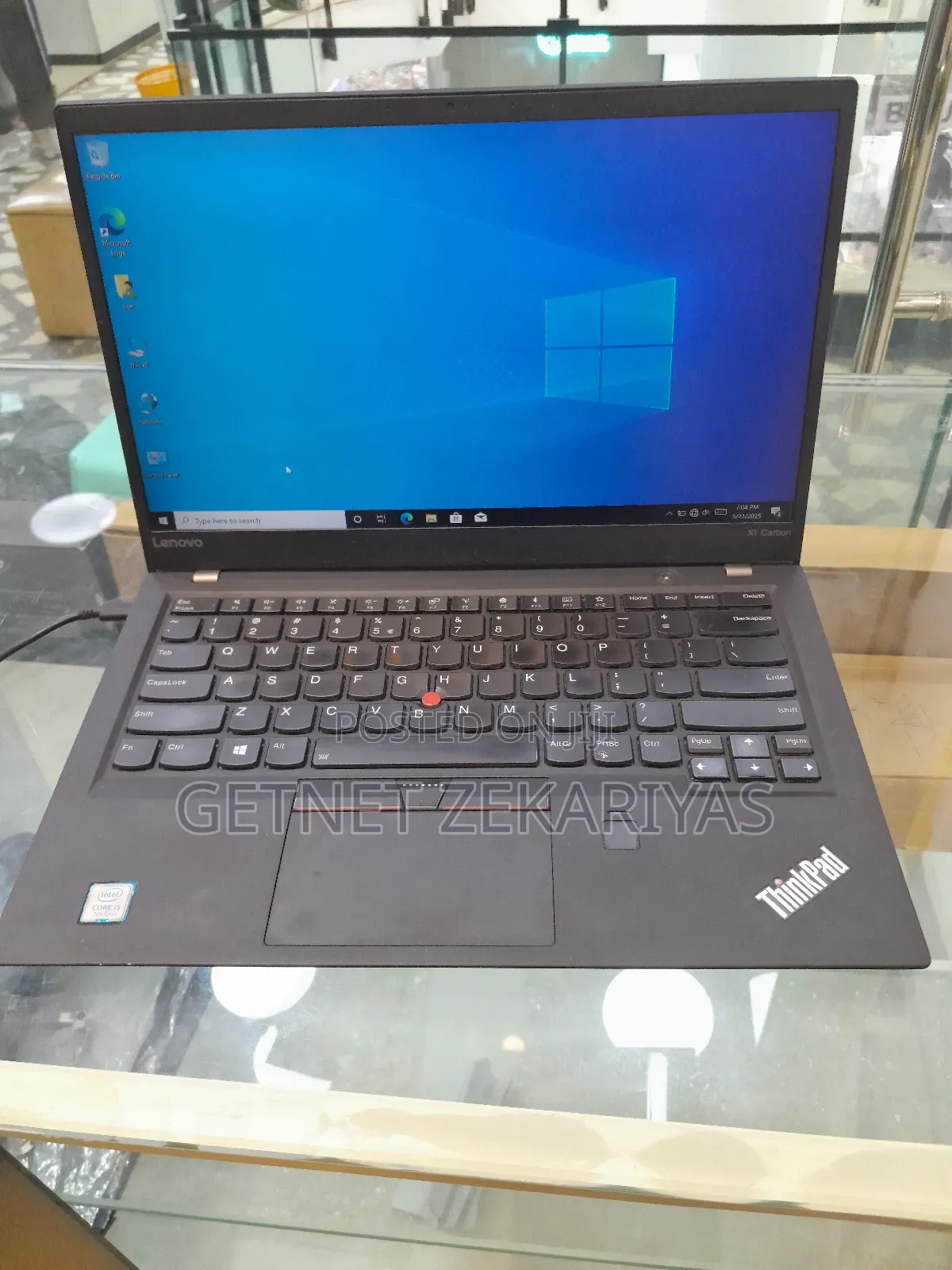 New Laptop Lenovo ThinkPad X1 Carbon 8GB Intel Core I5 SSD 512GB