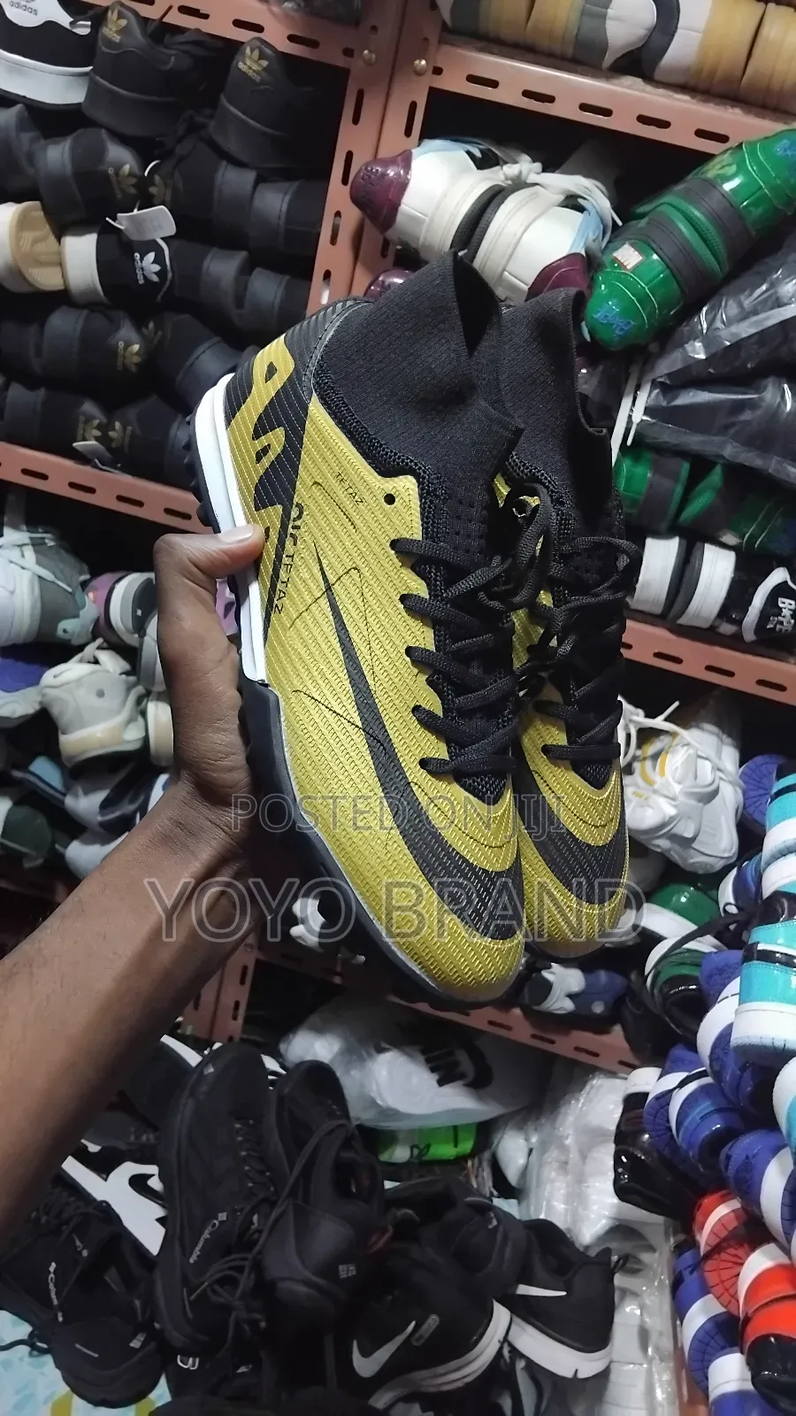 Nike Futsal Foot Ball Shoes Light Green