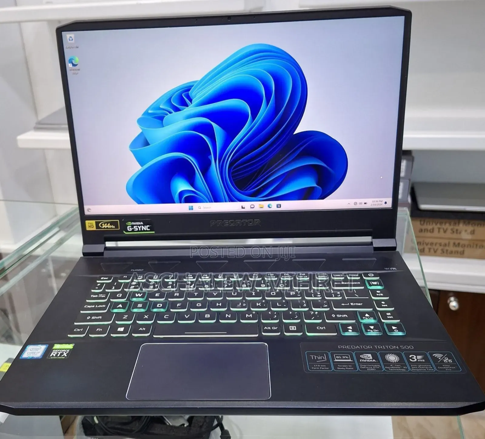 New Laptop Acer Predator 15 16GB Intel Core I7 SSD 1T