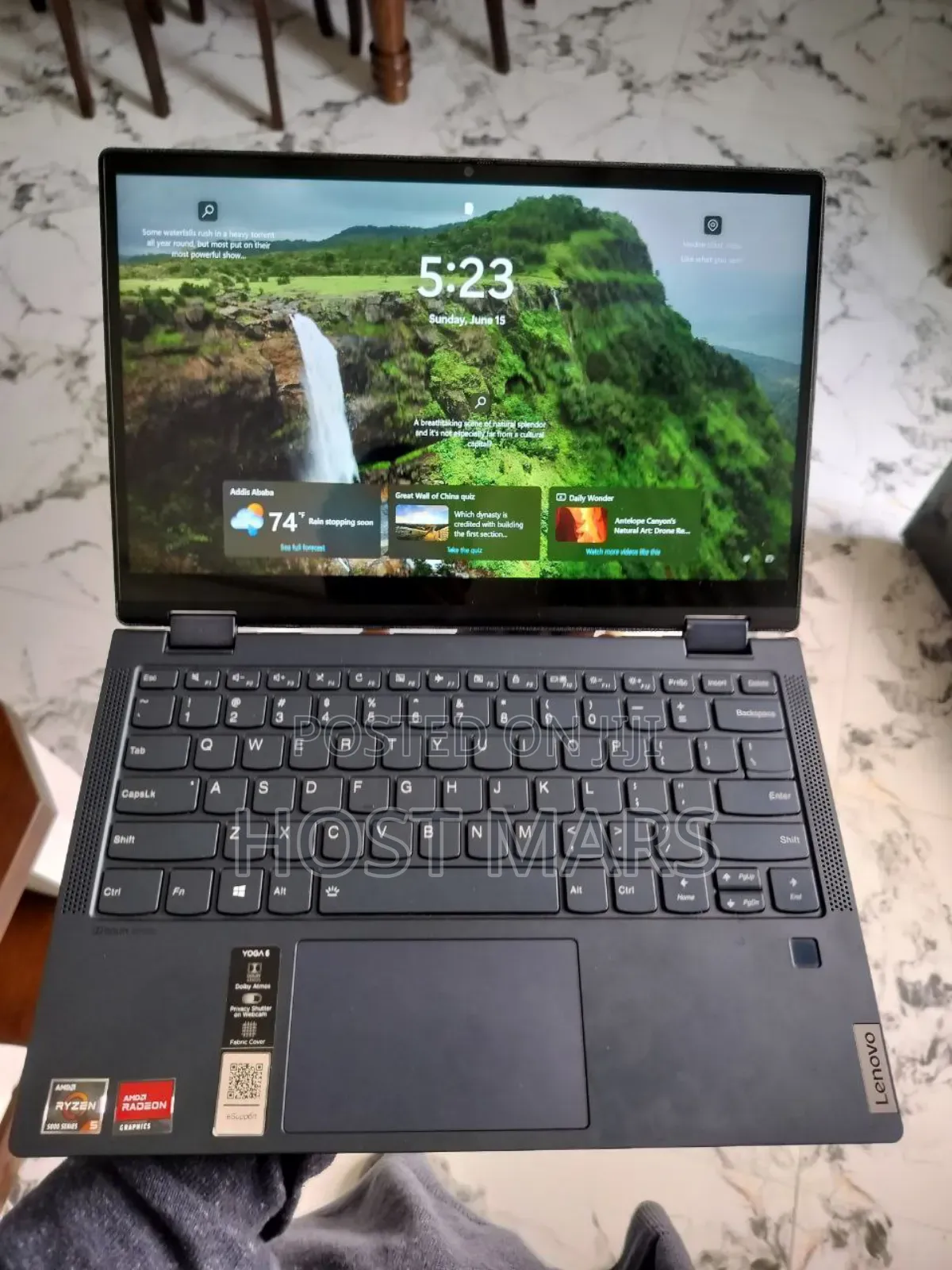 Laptop Lenovo Yoga 7i 8GB AMD Ryzen 5 SSD 256GB
