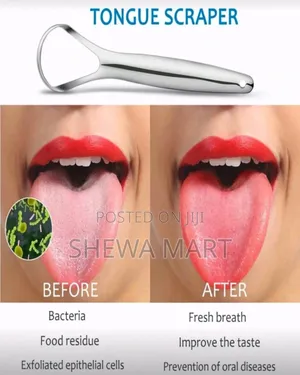 Photo - የምላስ ማፅጃ ለአፎ ጤና