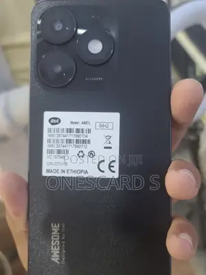 New Itel A50 128 GB Black