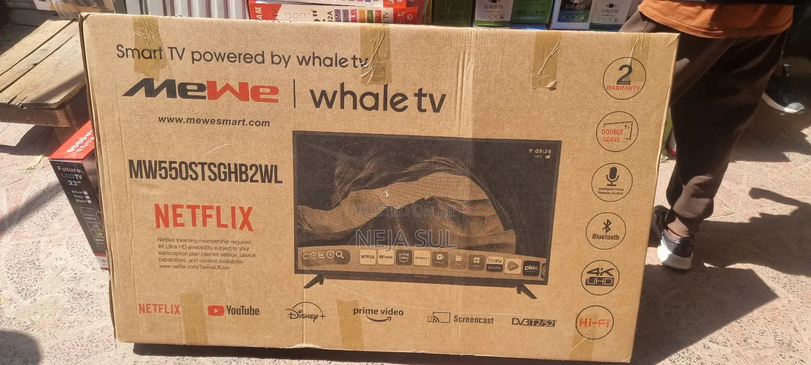 Mewe Tv 55in Smart Tv Deliver