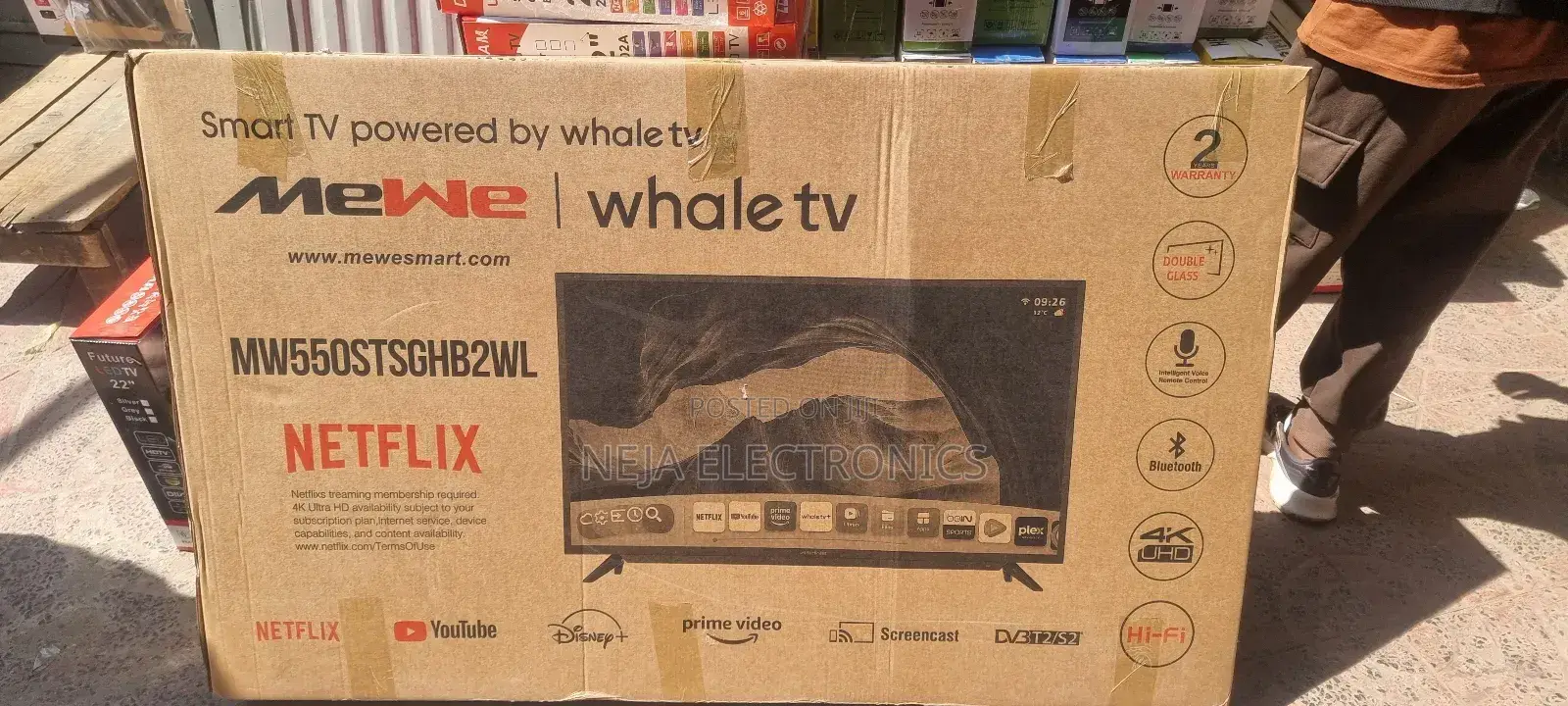 Mewe Tv 55in Smart Tv Deliver