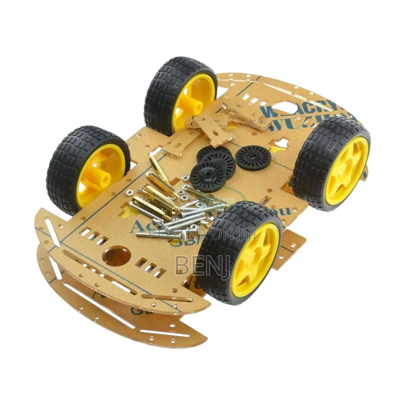 Arduino Uno 4wd Robotic Car Construction Kit | Line Following Sensors