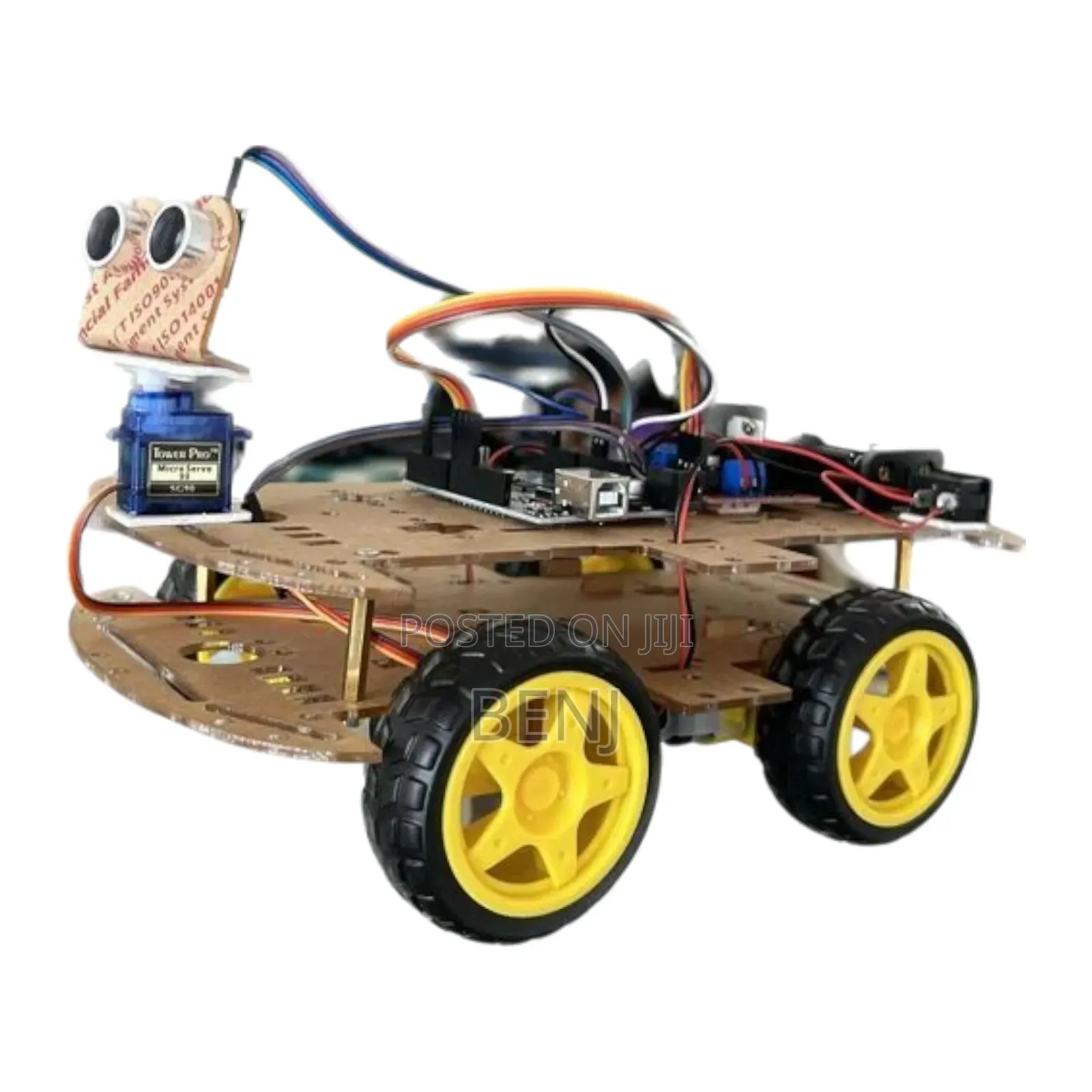 Arduino Uno 4wd Robotic Car Construction Kit | Line Following Sensors