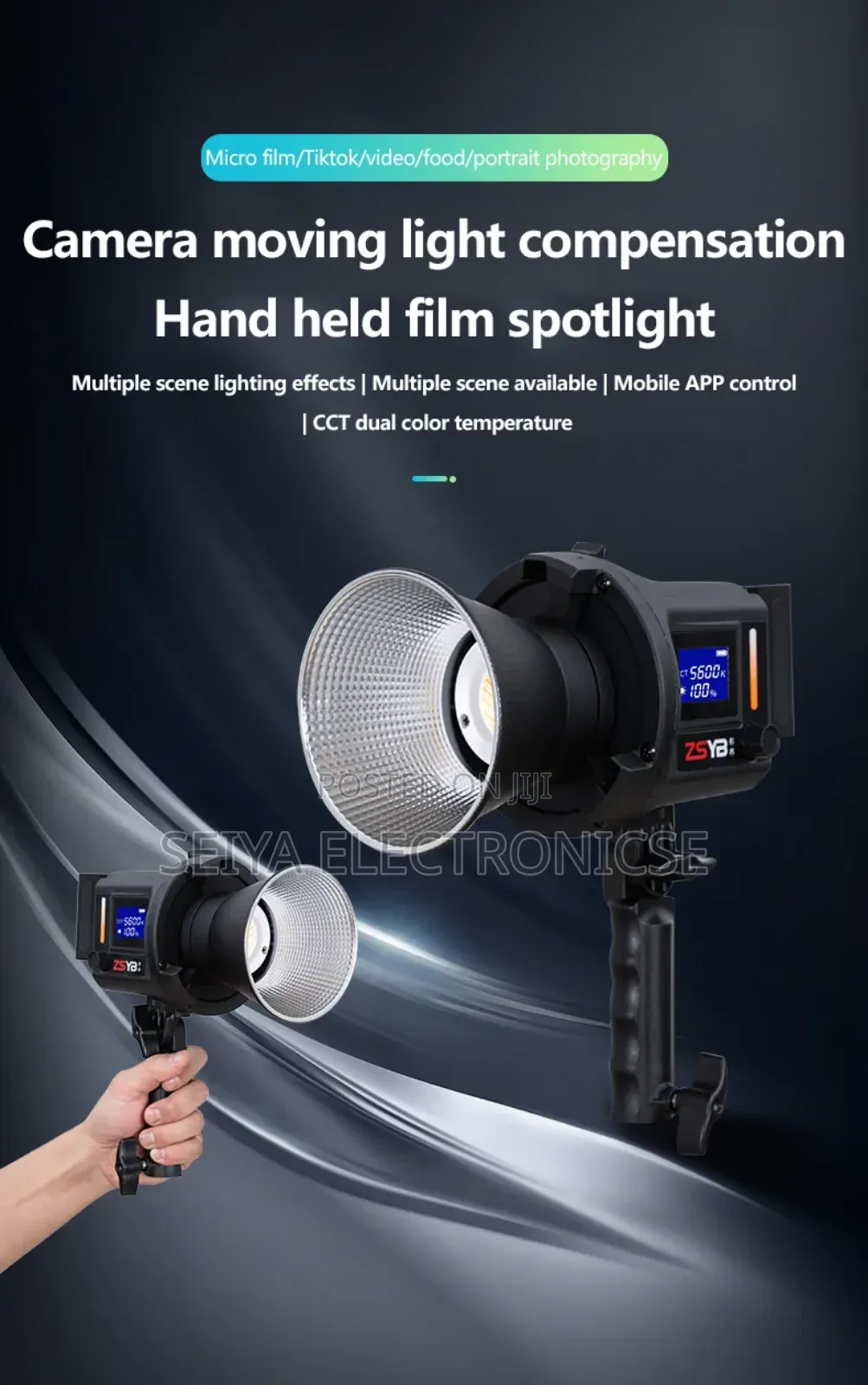 Zsyb Cl-80bi 80w Professional Photography and Videography.