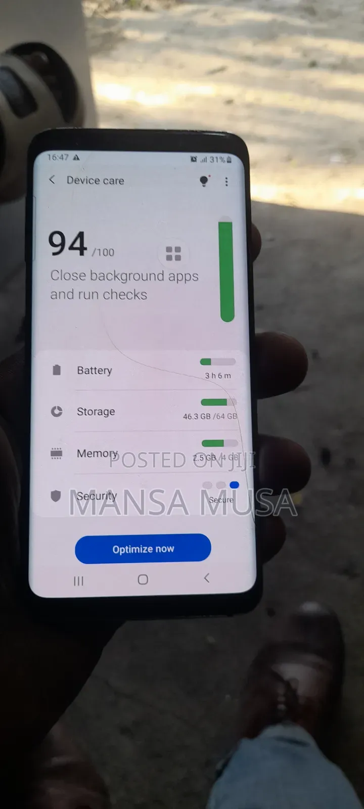 Samsung Galaxy S9 64 GB Black