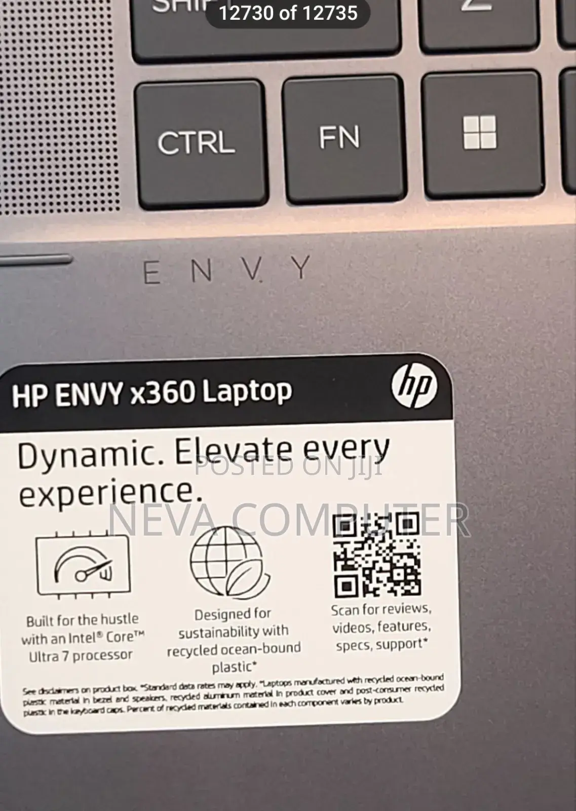 New Laptop HP Envy X360 16GB Intel Core Ultra 7 SSD 512GB