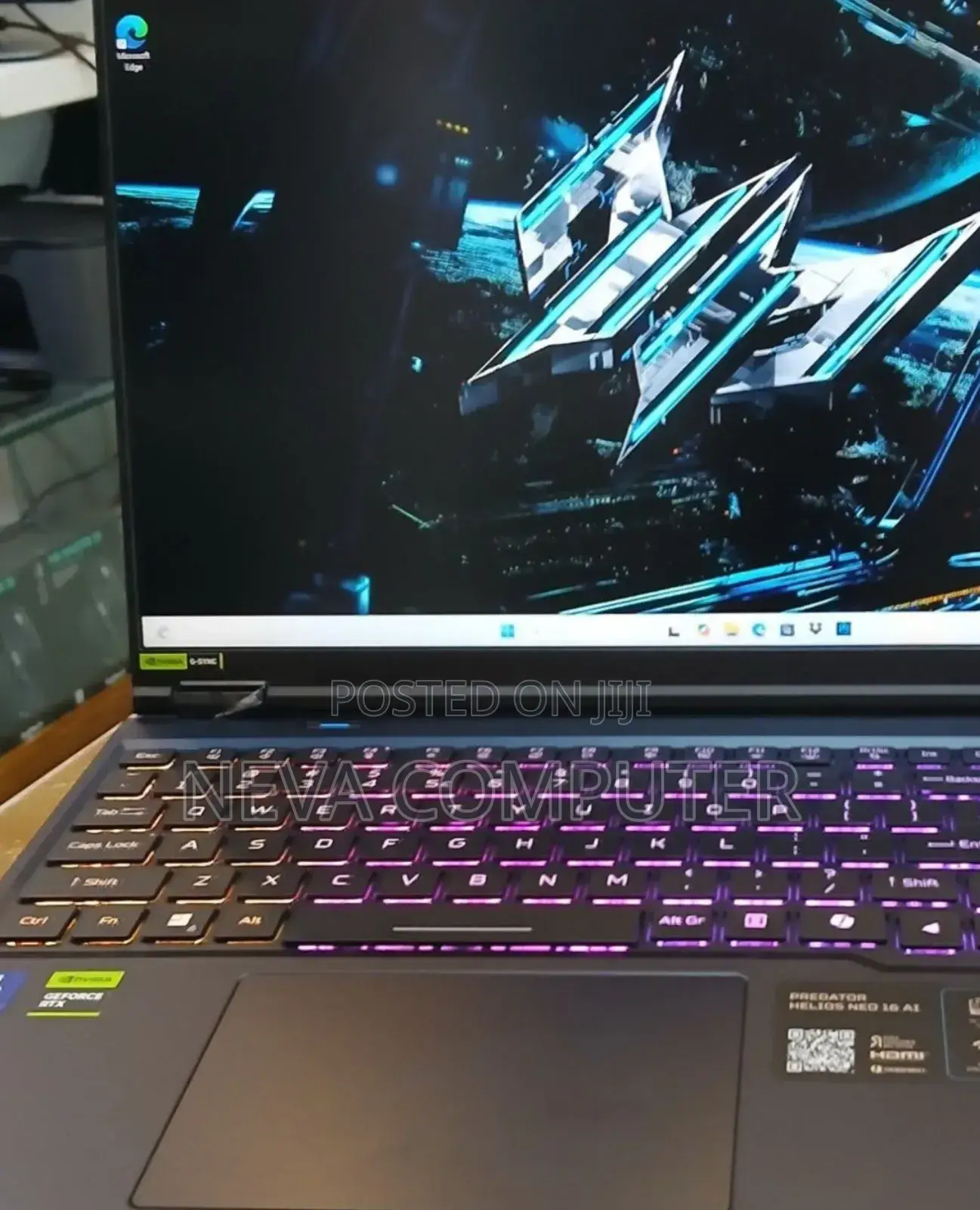 New Laptop Acer Predator Helios Neo 16 32GB Intel Core Ultra 9 SSD 1T