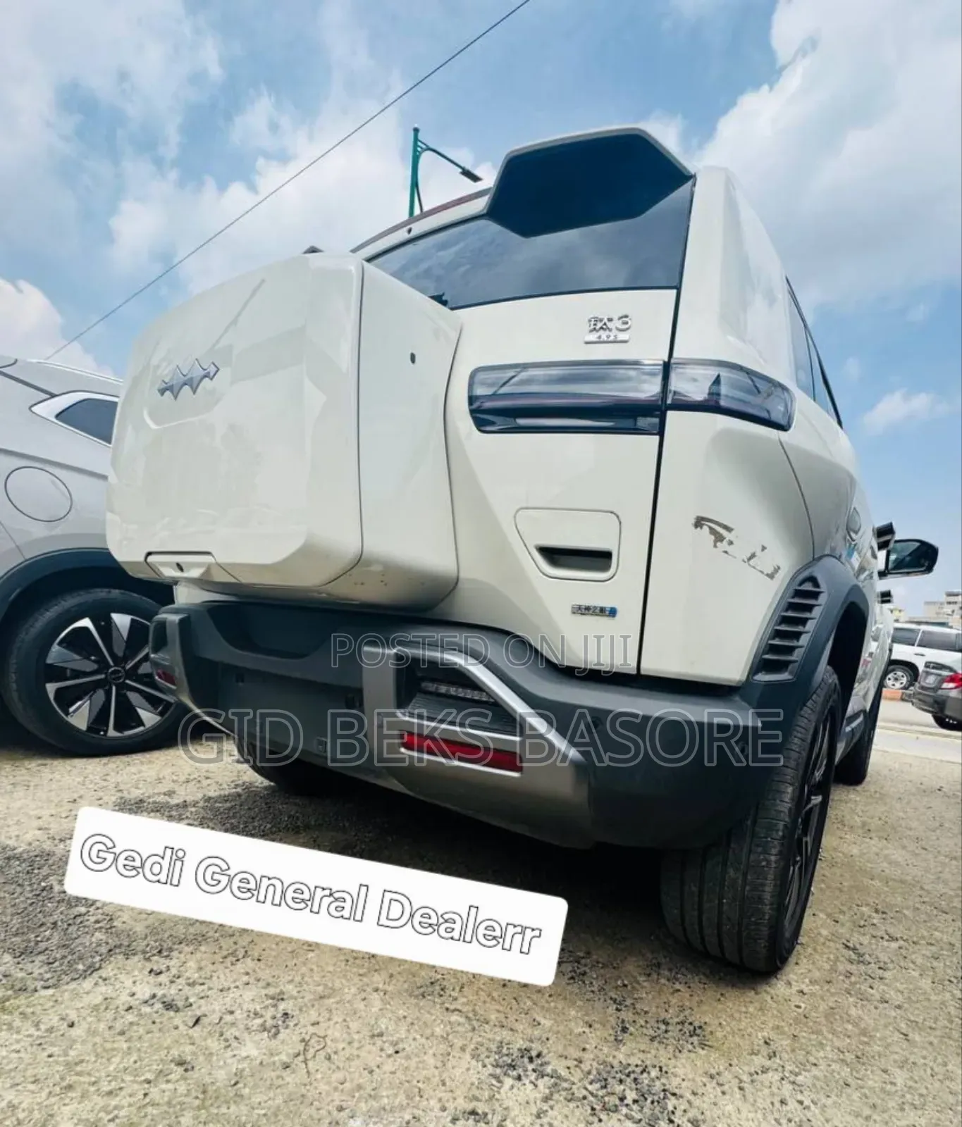 New BYD Leopard 3 2025 White