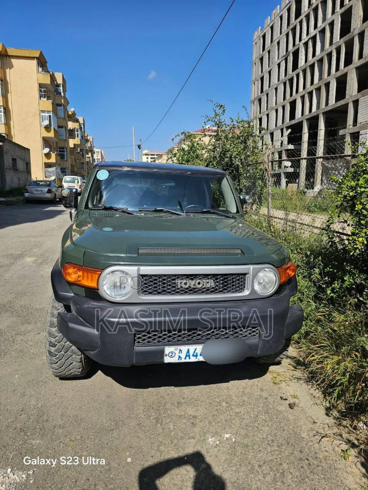 Toyota FJ Cruiser Base 4x4 2007 Green