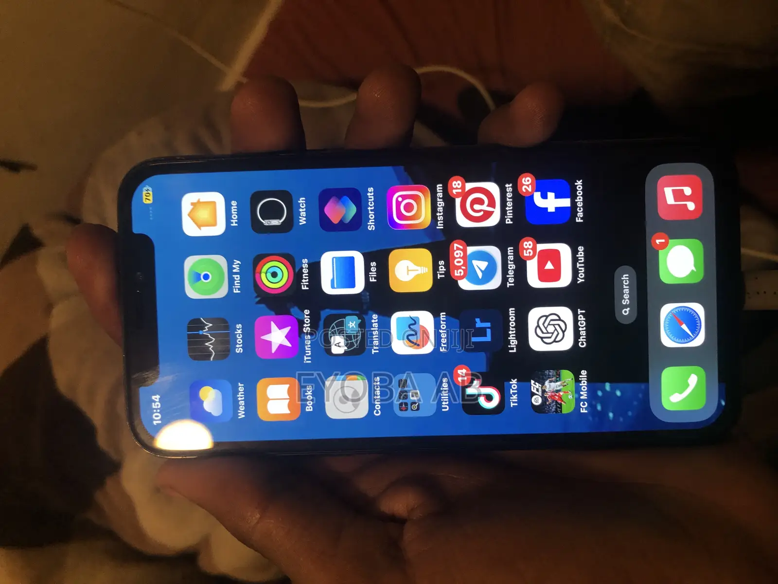 Apple iPhone X 64 GB Black