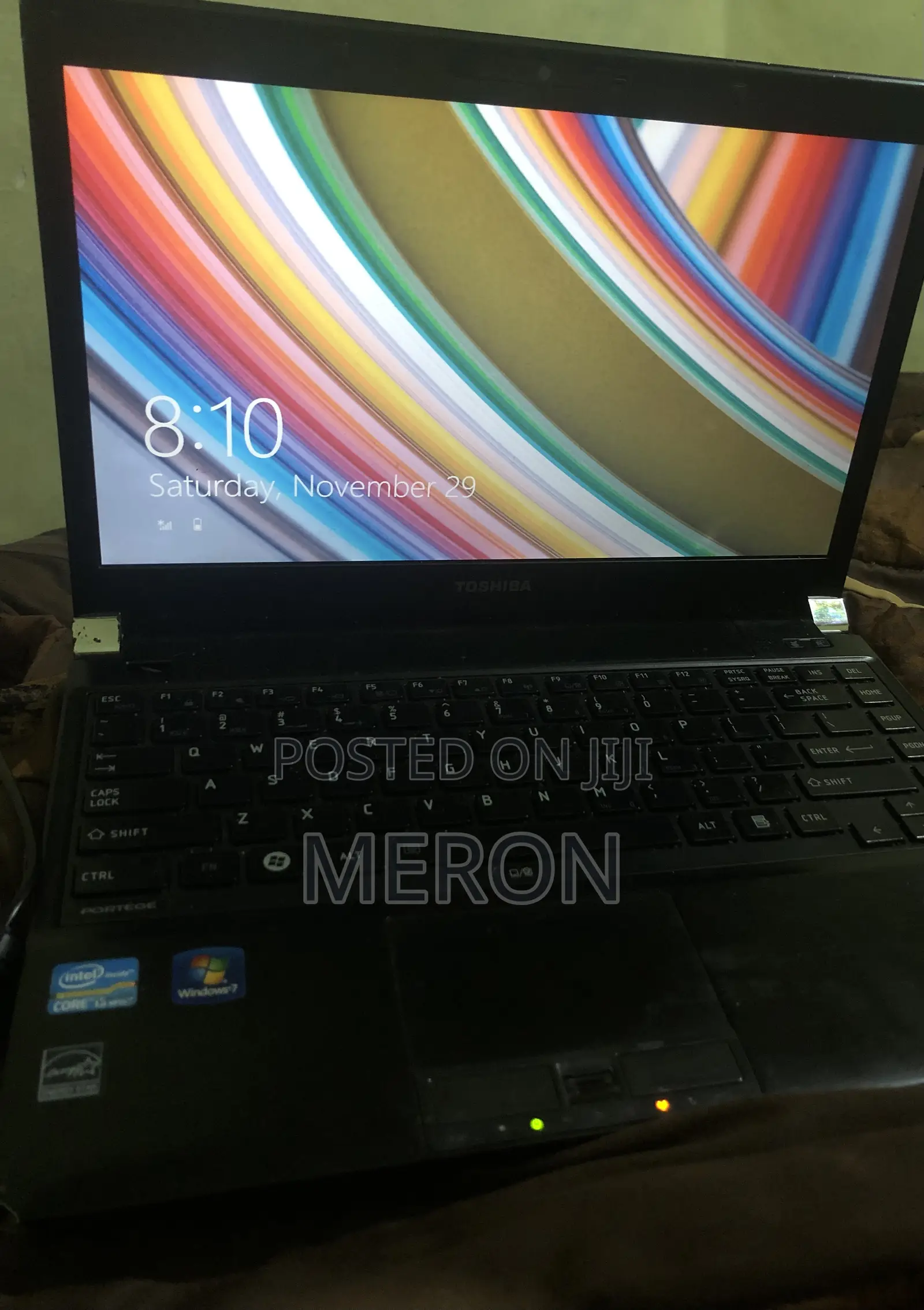 Laptop Toshiba Portege R830 4GB Intel Core I5 SSD 500GB