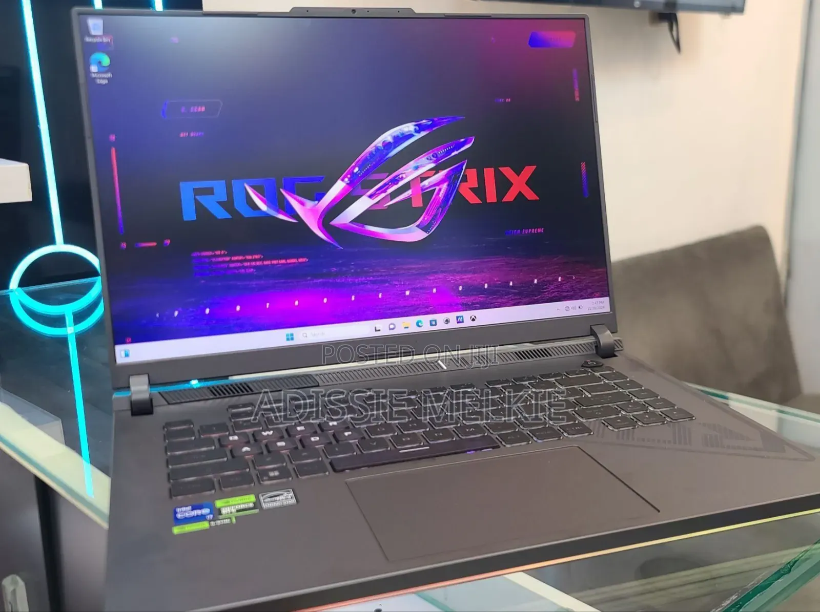 New Laptop Asus ROG Strix G15 16GB Intel Core I7 SSD 1T