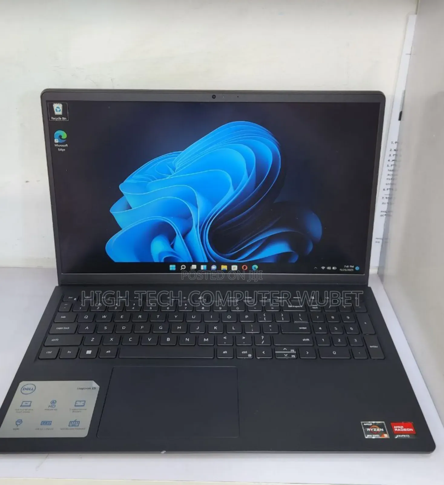 New Laptop Dell XPS 15 8GB AMD Ryzen 5 SSD 512GB