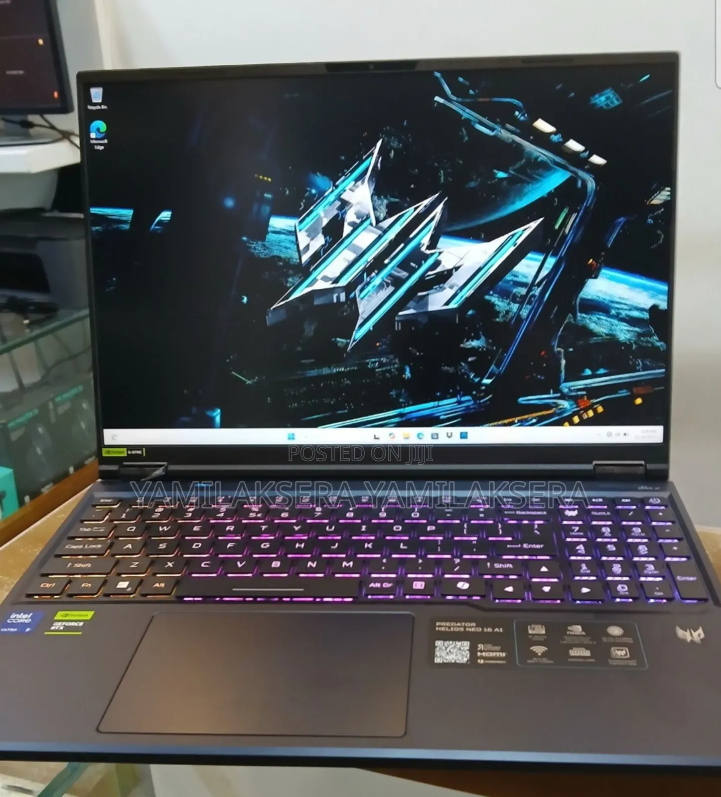 New Laptop Acer Predator Helios Neo 16 32GB Intel Core Ultra 9 SSD 1T