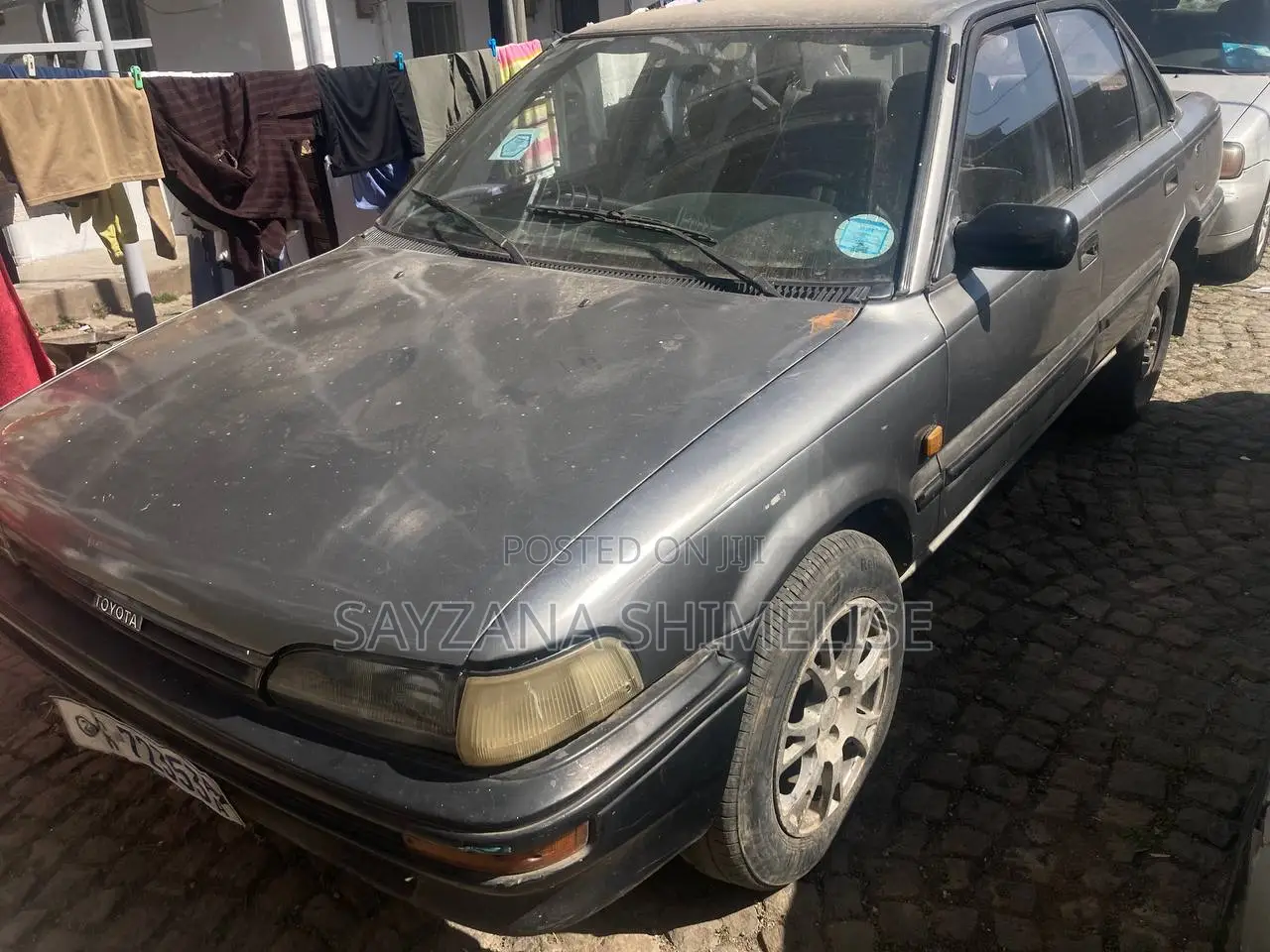 Toyota Corolla Hatchback 1990 Gray