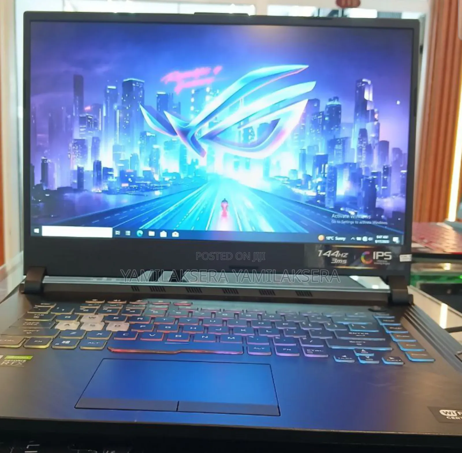 New Laptop Asus ROG Strix G15 16GB Intel Core I7 SSD 512GB